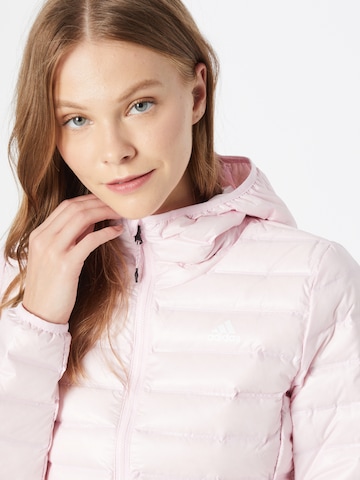 ADIDAS SPORTSWEAR Athletic Jacket 'Varilite' in Pink