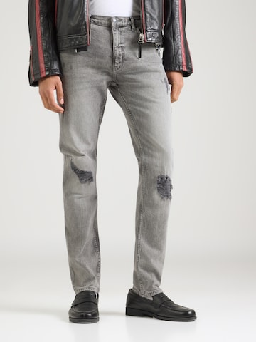 HUGO Slimfit Jeans '734' i grå: forside