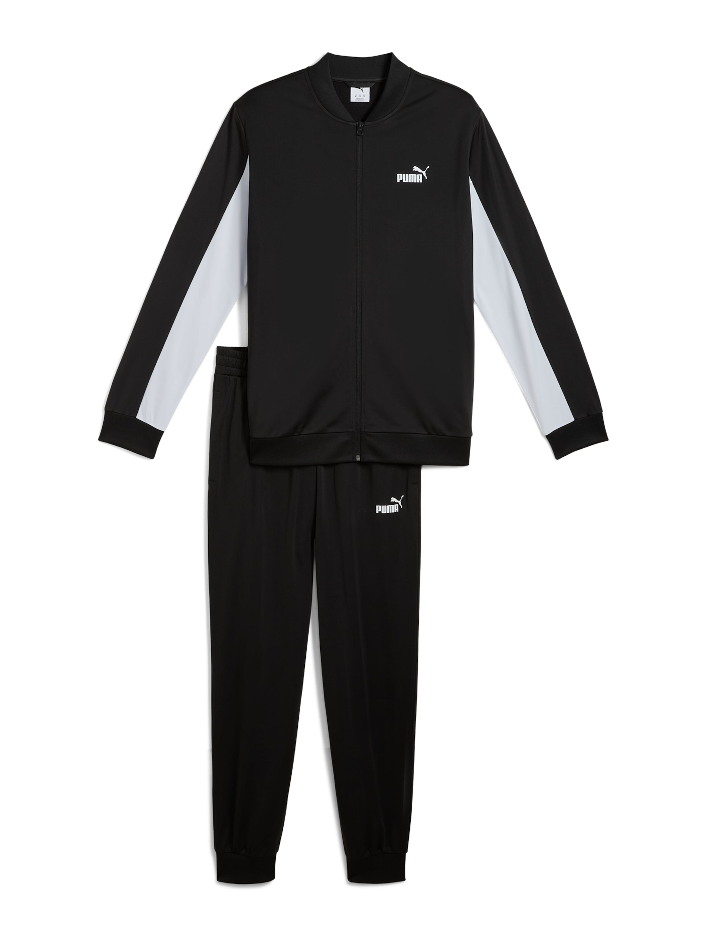 PUMA Αθλητική φόρμα σε μαύρο: μπροστά