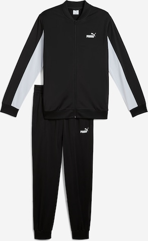 PUMA Спортивный костюм в Черный: спереди