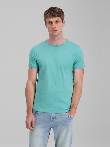 TIMEZONE Shirt 'Ripped' in Green: front