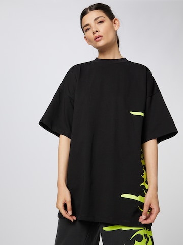 VIERVIER Shirt 'Kim' in Black: front