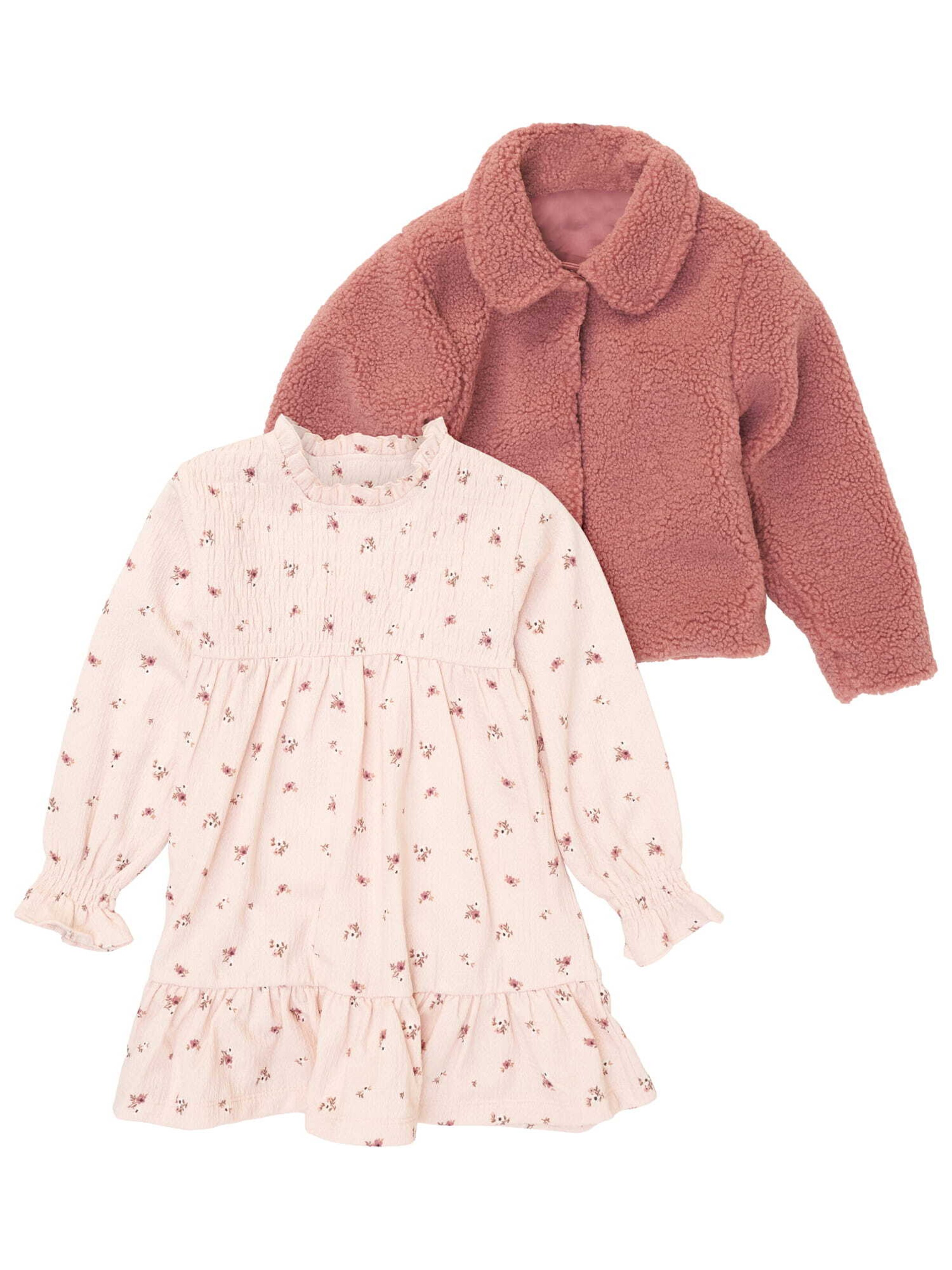 Miss Set 'Floral' in Pink: front