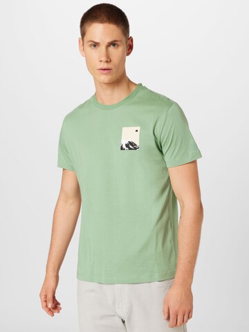 T-Shirt 'Winter Moon' WESTMARK LONDON en vert : devant