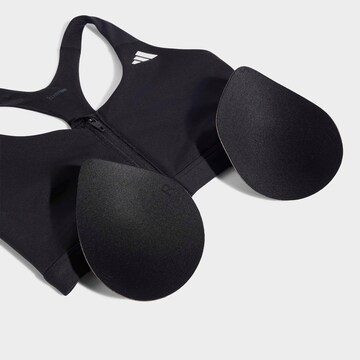 ADIDAS PERFORMANCE Bralette Sports Bra in Black