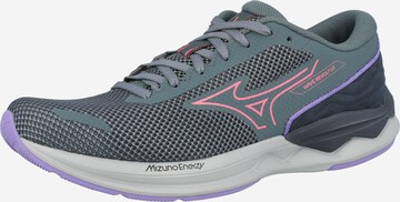 MIZUNO Springsko 'WAVE REVOLT 3' i grön: framsida