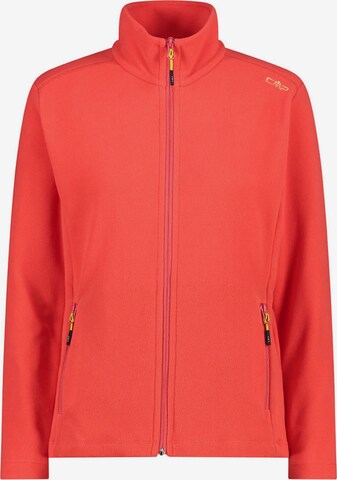 CMP Athletic Fleece Jacket in Orange: front