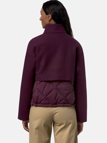 K-Way Winterjas 'K-WAY MANDIE WOOL NYLON WARM GIUBBINO' in Rood