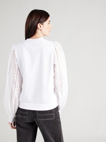 GUESSSweater majica 'SANGALLO' - bijela boja