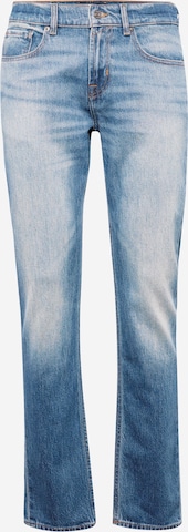 7 for all mankind - Slimfit Calças de ganga em azul: frente