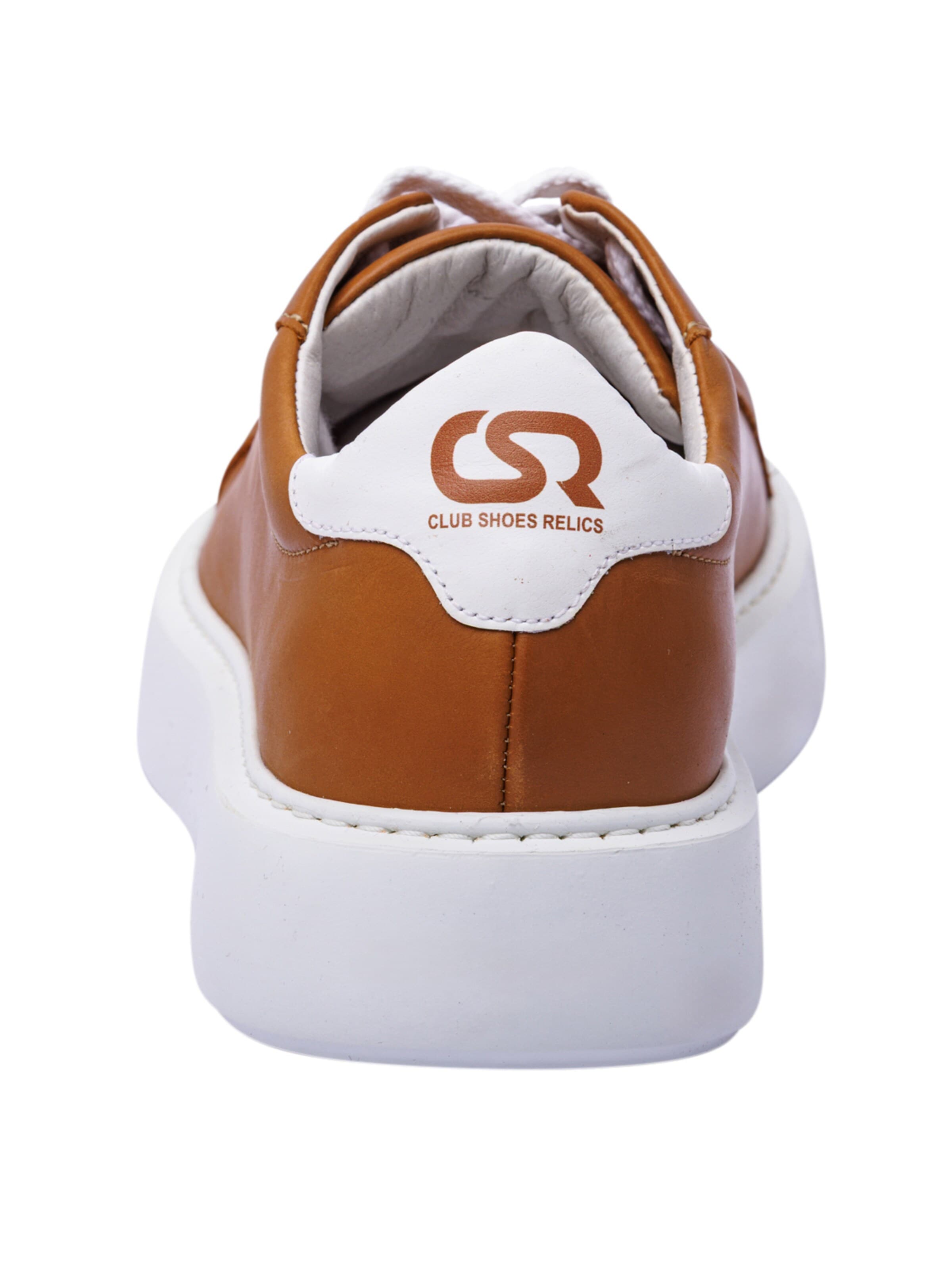 Club Shoes Relics Sneakersy niskie 'Coach Collection Camel' w kolorze brązowy