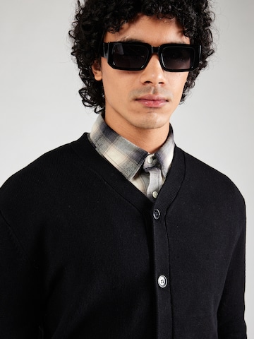 WEEKDAY Knit cardigan 'Ronnie' in Black