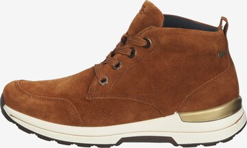 ARA Lace-Up Ankle Boots in Brown