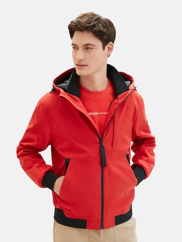 TOM TAILOR DENIMPrijelazna jakna - crvena boja