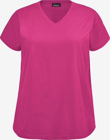 T-shirt Goldner en rose : devant