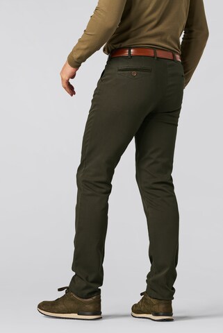 Regular Pantalon chino Meyer Hosen en vert