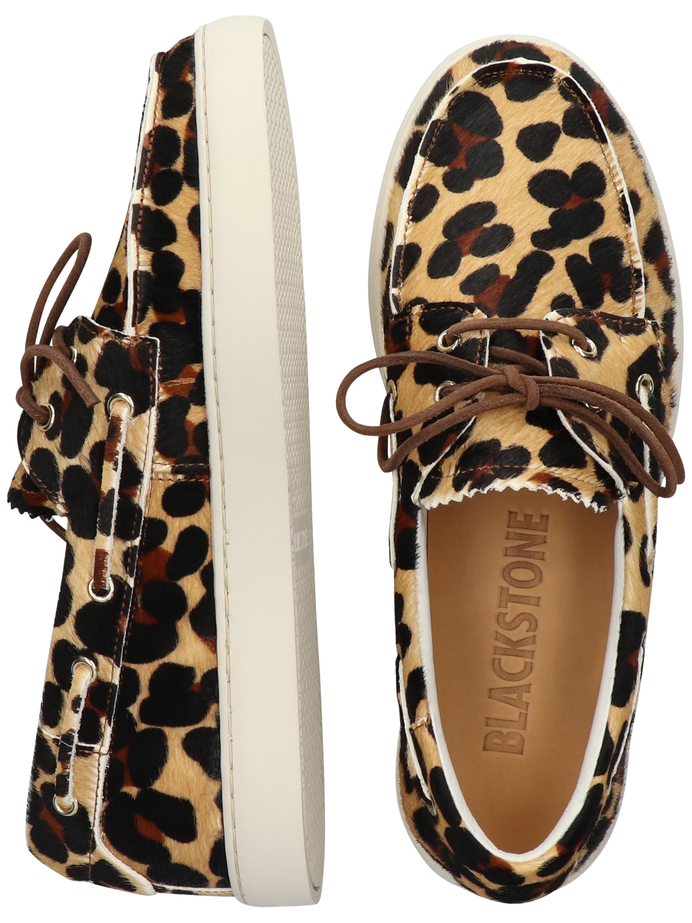 BLACKSTONE - Zapatos con cordón 'Zircon Aster' en marrón