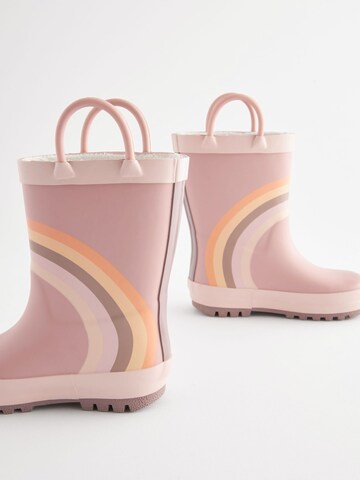 Bottes en caoutchouc Next en rose
