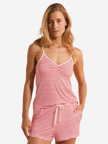 Camicia da notte 'Vicky' di ETAM in rosso: frontale