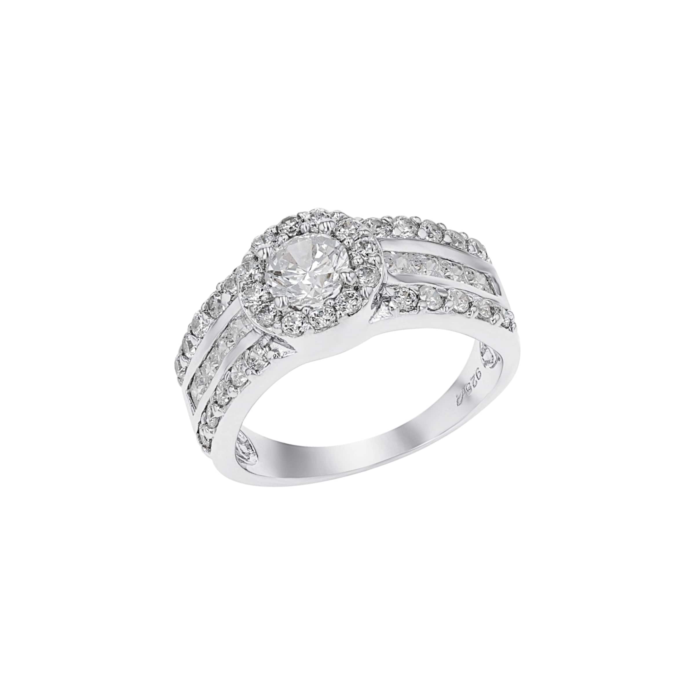 AMOR Ring in Silver: front