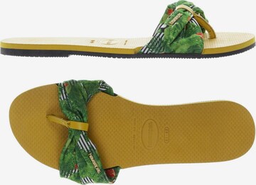 HAVAIANAS Sandals & High-Heeled Sandals in 43 in Green: front