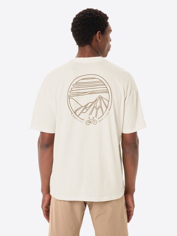 VAUDE Functioneel shirt in Wit: voorkant