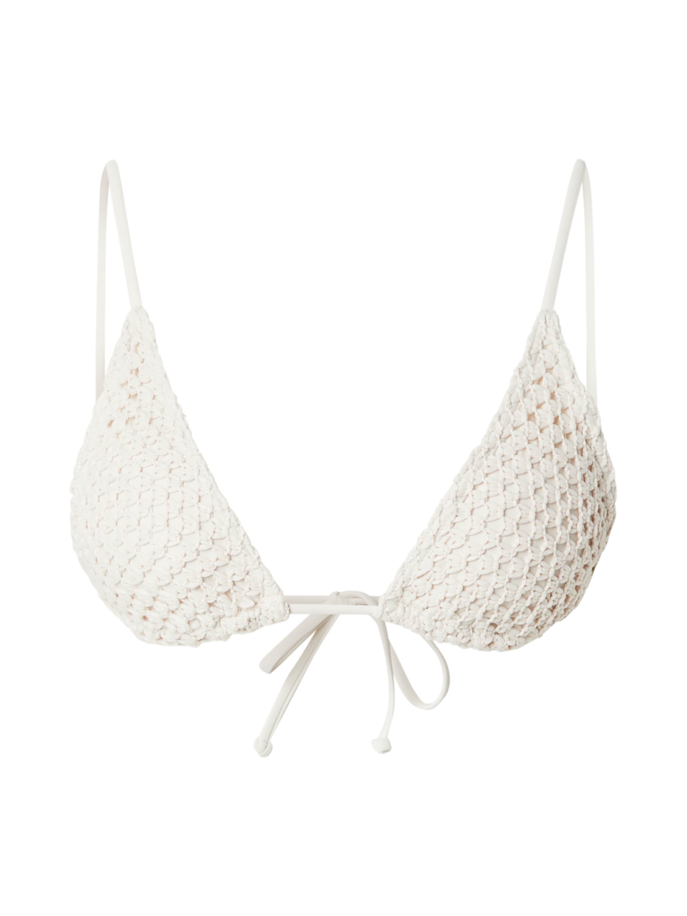 Invisible Hauts de bikini BILLABONG en blanc : devant