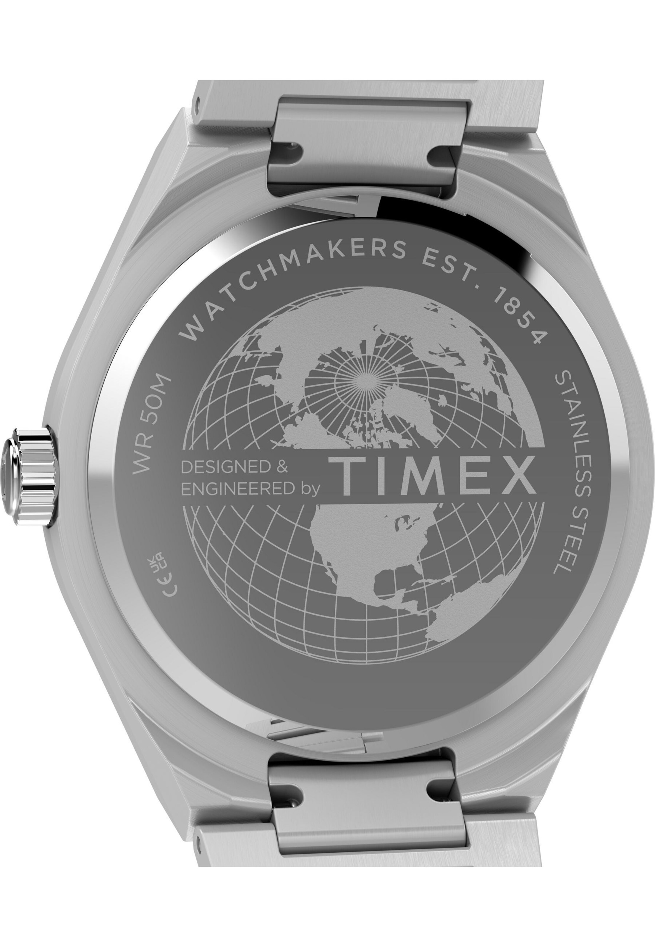 TIMEX Analoguhr in Silber