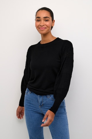 Kaffe Sweater 'Liola' in Black: front