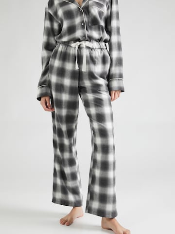 Abercrombie & Fitch Пижамные штаны в Серый: спереди