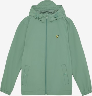 Veste mi-saison Lyle & Scott en vert : devant