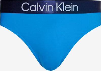 Calvin Klein Swimwear Zwemshorts 'Steel' in de kleur Blauw / Zwart / Wit, Productweergave