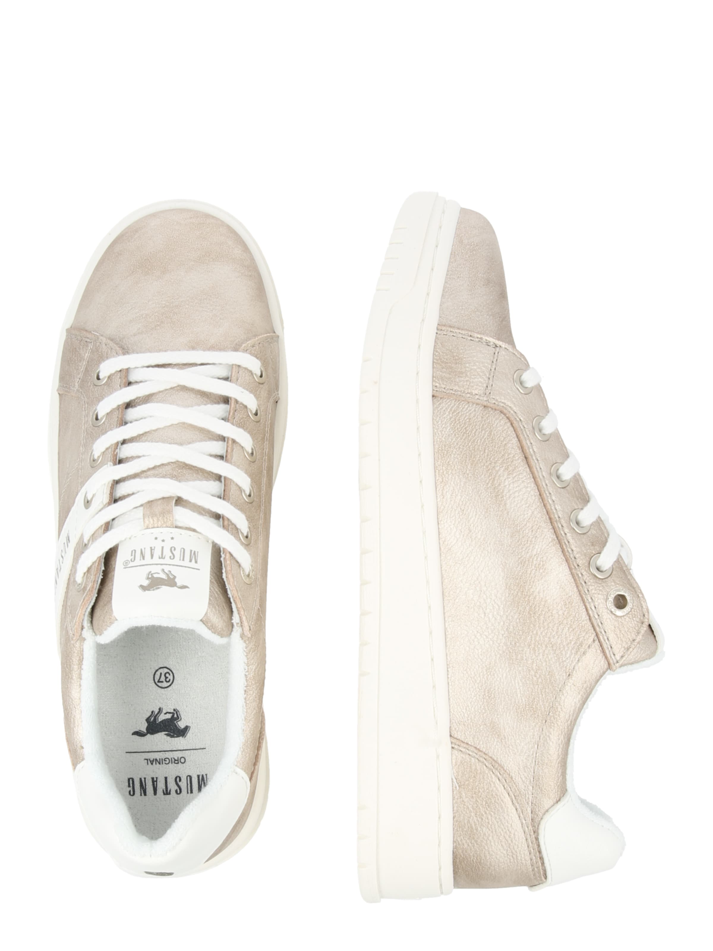 MUSTANG Низкие кроссовки в Серый