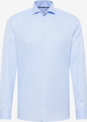 ETERNA Zakelijk overhemd in Blauw: voorkant