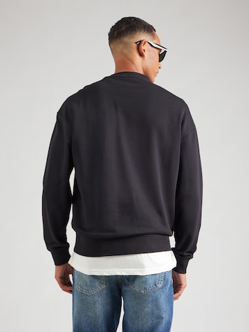 HUGOSweater majica 'Nifterix' - crna boja