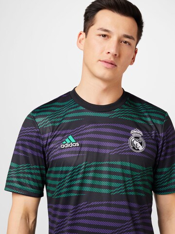 ADIDAS SPORTSWEAR Functioneel shirt 'Real Madrid Pre-Match' in Zwart