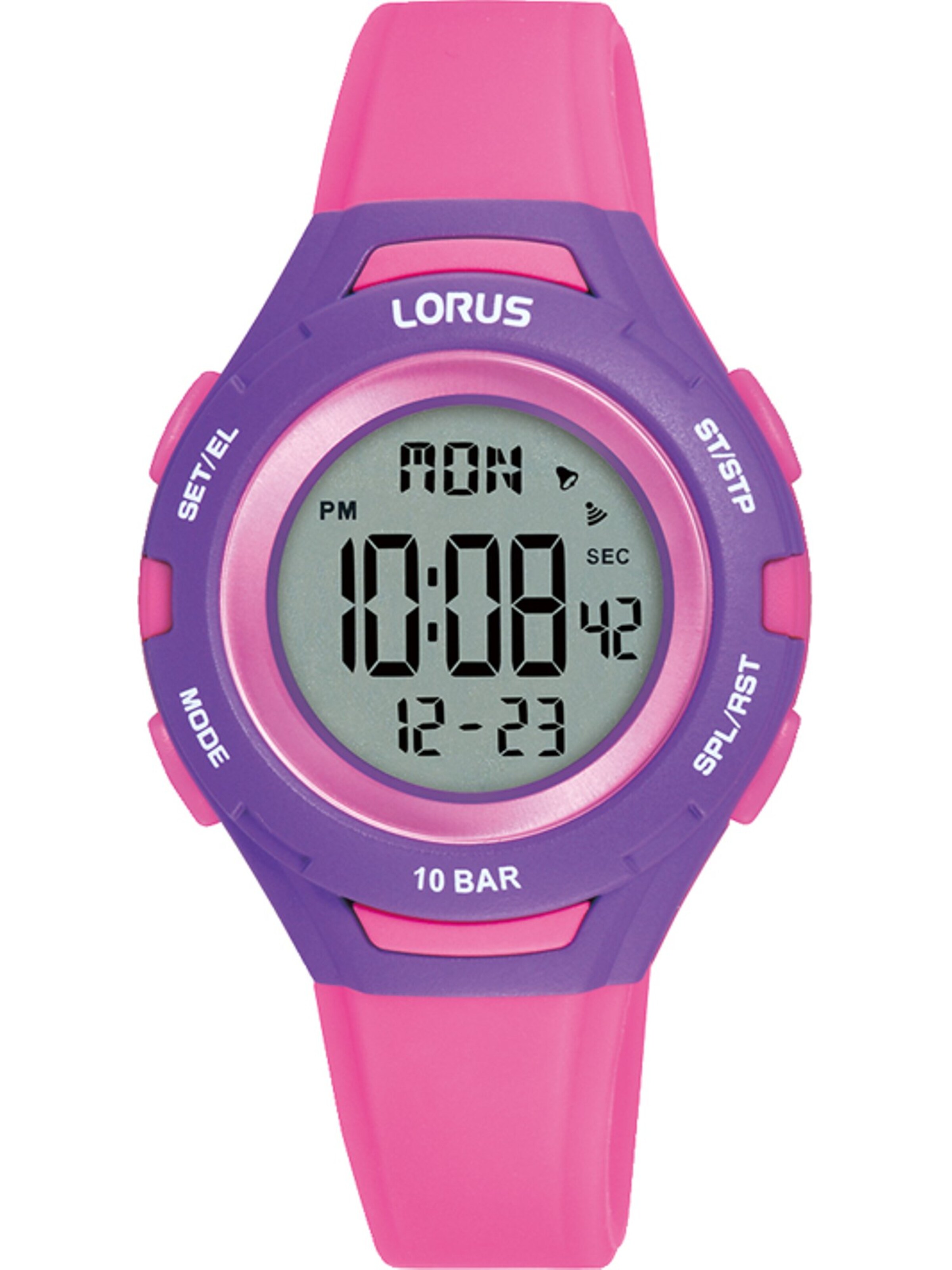 LORUS Uhr in Pink: Vorderseite