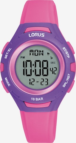 LORUS Uhr in Pink: Vorderseite