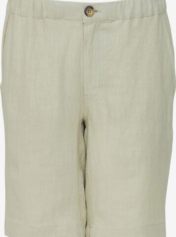 mazine Regular Pants ' Littlefield Linen ' in White: front