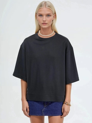 Busem Koszulka oversize w kolorze szary