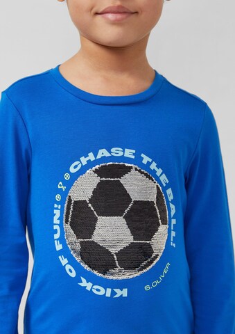 T-Shirt s.Oliver en bleu