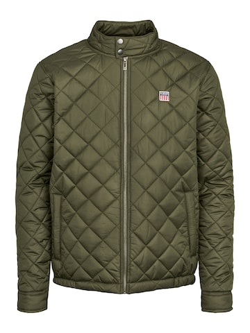 VINSON Between-Season Jacket 'Marco' in Green: front