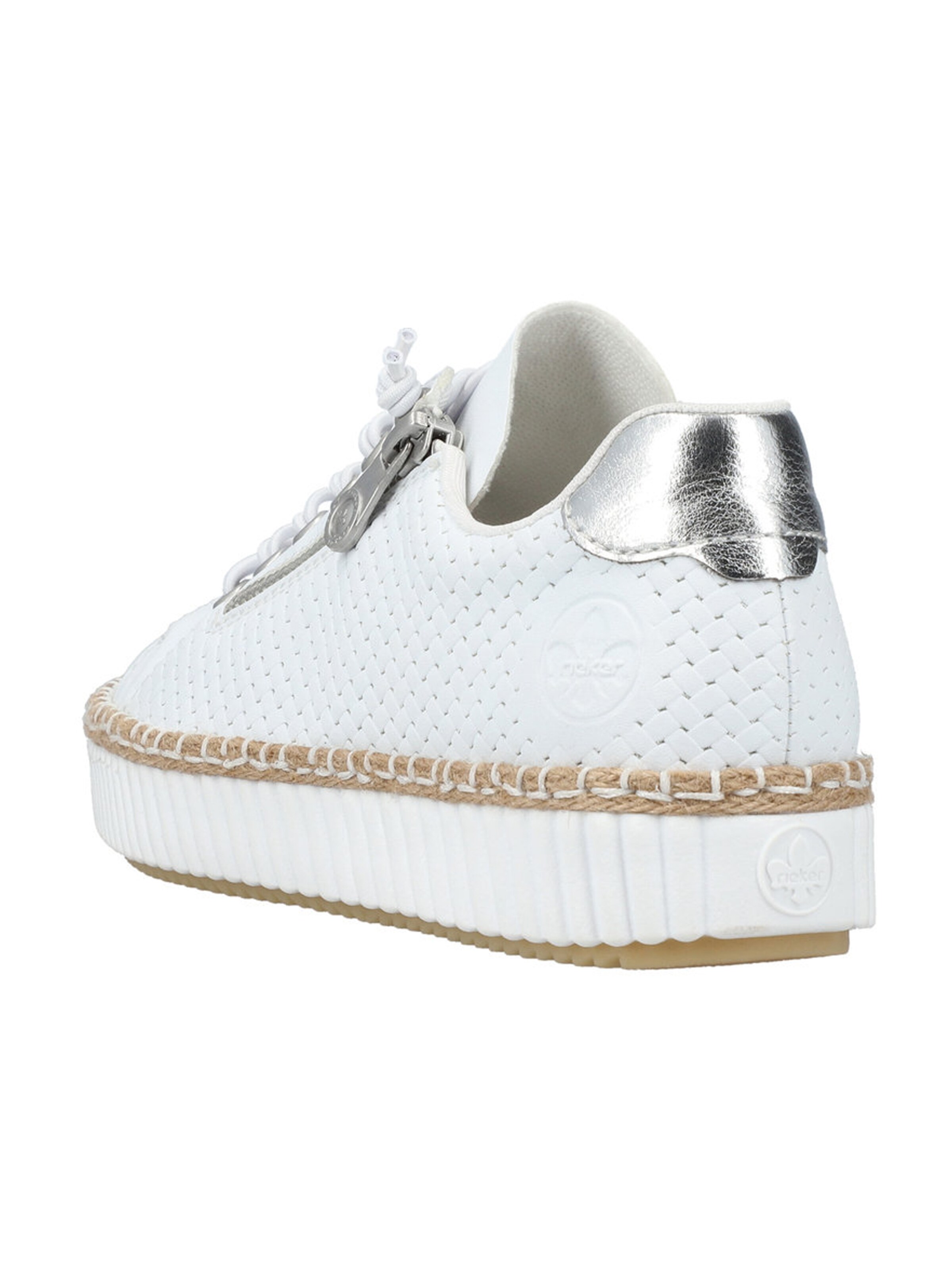 Rieker Σνίκερ χαμηλό σε λευκό