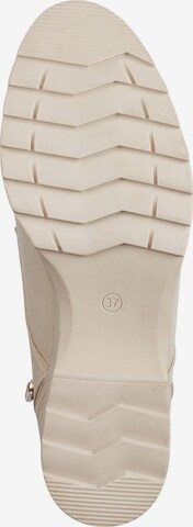 MARCO TOZZI Lace-up bootie in Beige
