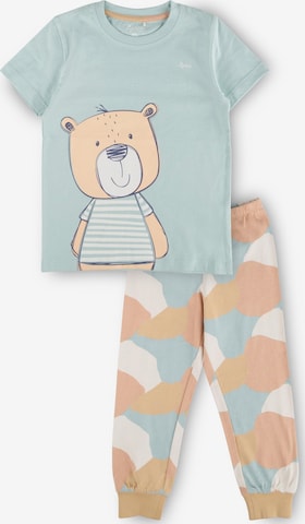 SIGIKID Schlafanzug 'Pyjama Kinder Schlafanzug' in Blau: Vorderseite