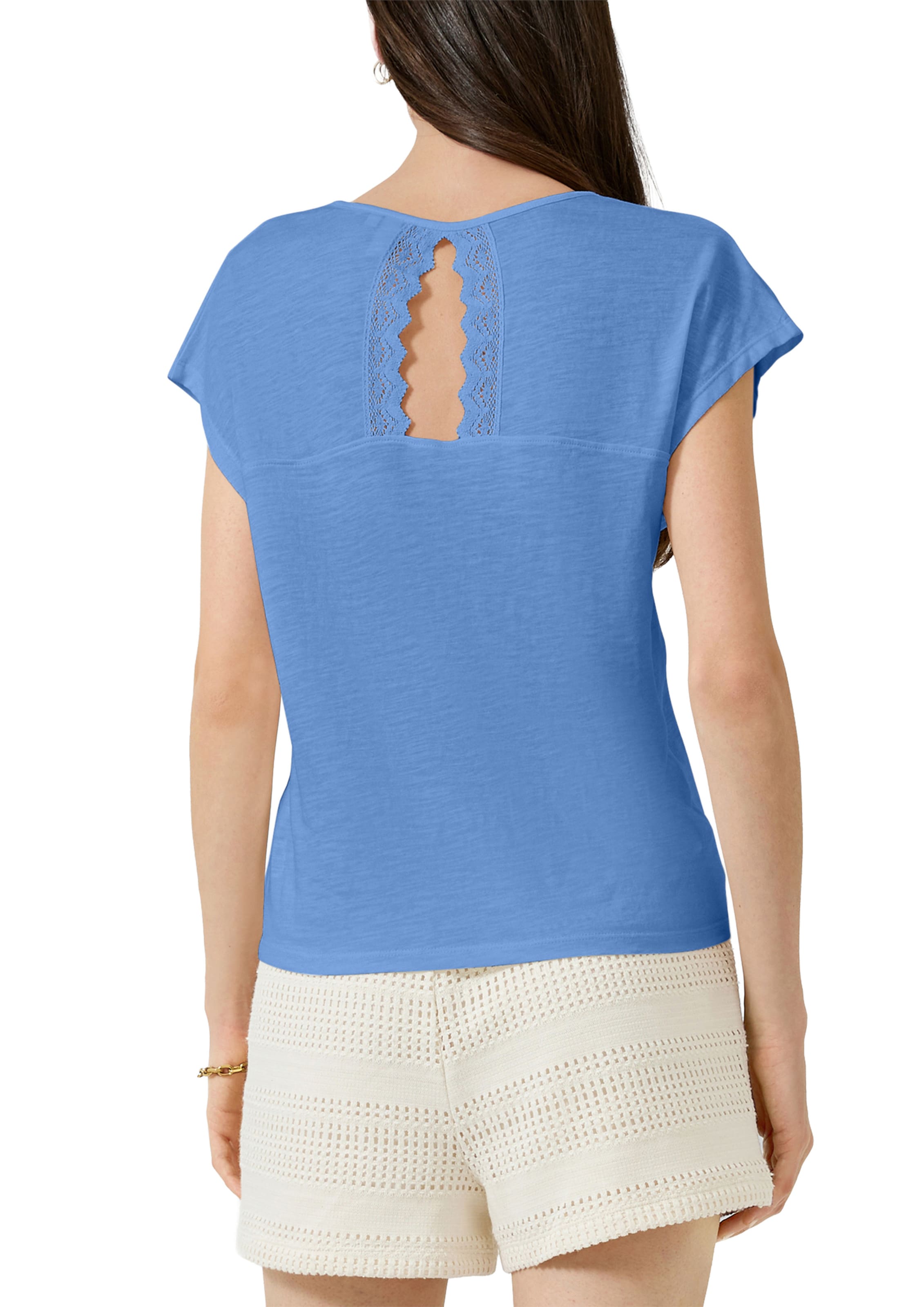 T-shirt QS en bleu