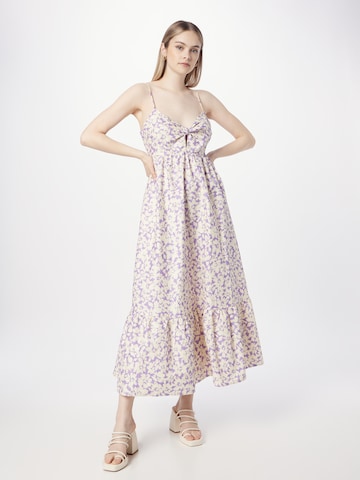 Robe 'NADEGE' FRNCH PARIS en violet