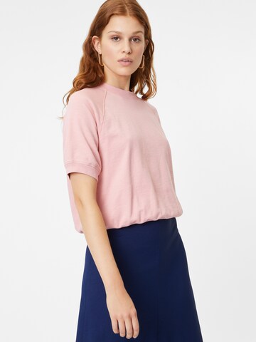 DRYKORN Sweatshirt 'ALENNE' in Pink: predná strana