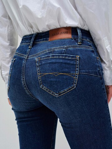 Salsa Jeans Skinny Jeans 'Wonder' in Blauw