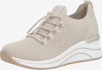 REMONTE Sneakers in Beige: front